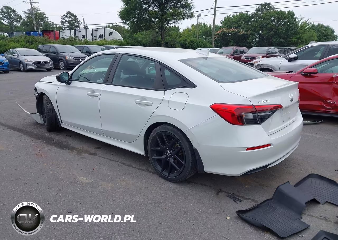 2022 Honda Civic Sport VIN:2HGFE2F5XNH550434 - 3