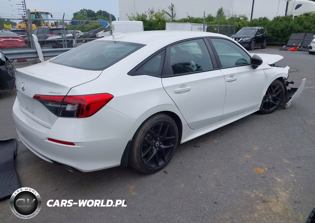 2022 Honda Civic Sport VIN:2HGFE2F5XNH550434 - 4