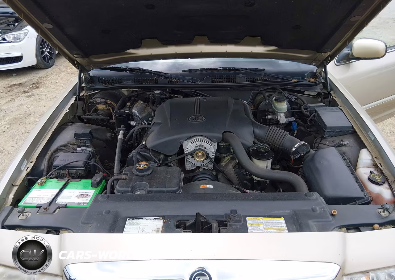 2000 Mercury Grand Marquis Gs VIN:2MEFM74W5YX738989 - 10
