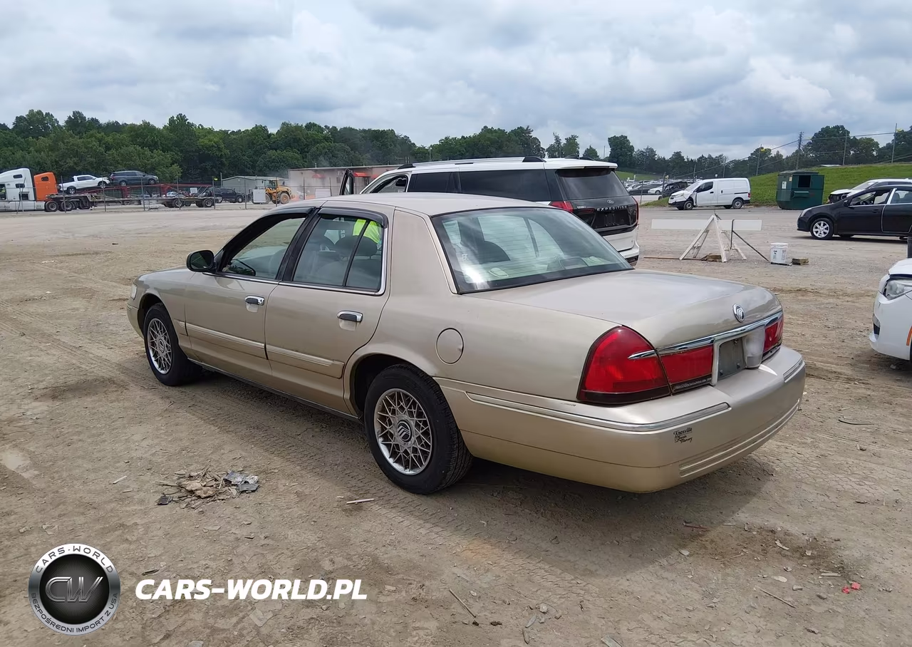 2000 Mercury Grand Marquis Gs VIN:2MEFM74W5YX738989 - 3