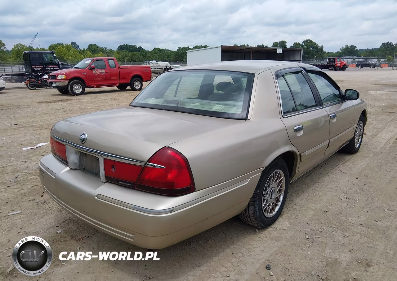 2000 Mercury Grand Marquis Gs VIN:2MEFM74W5YX738989 - 4