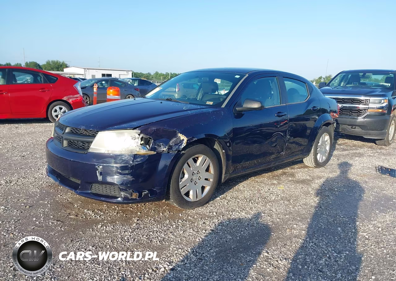 2013 Dodge Avenger Se VIN:1C3CDZAB9DN684310 - 2