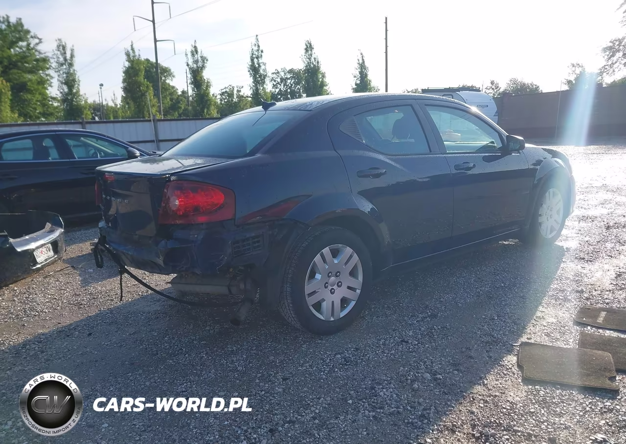 2013 Dodge Avenger Se VIN:1C3CDZAB9DN684310 - 4