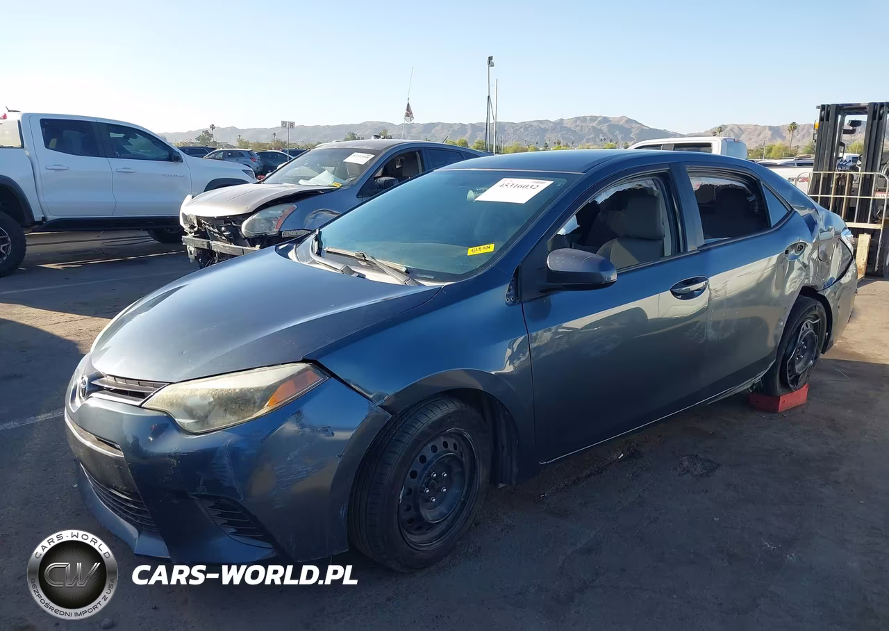 2016 Toyota Corolla Le VIN:2T1BURHE1GC618820 - 2
