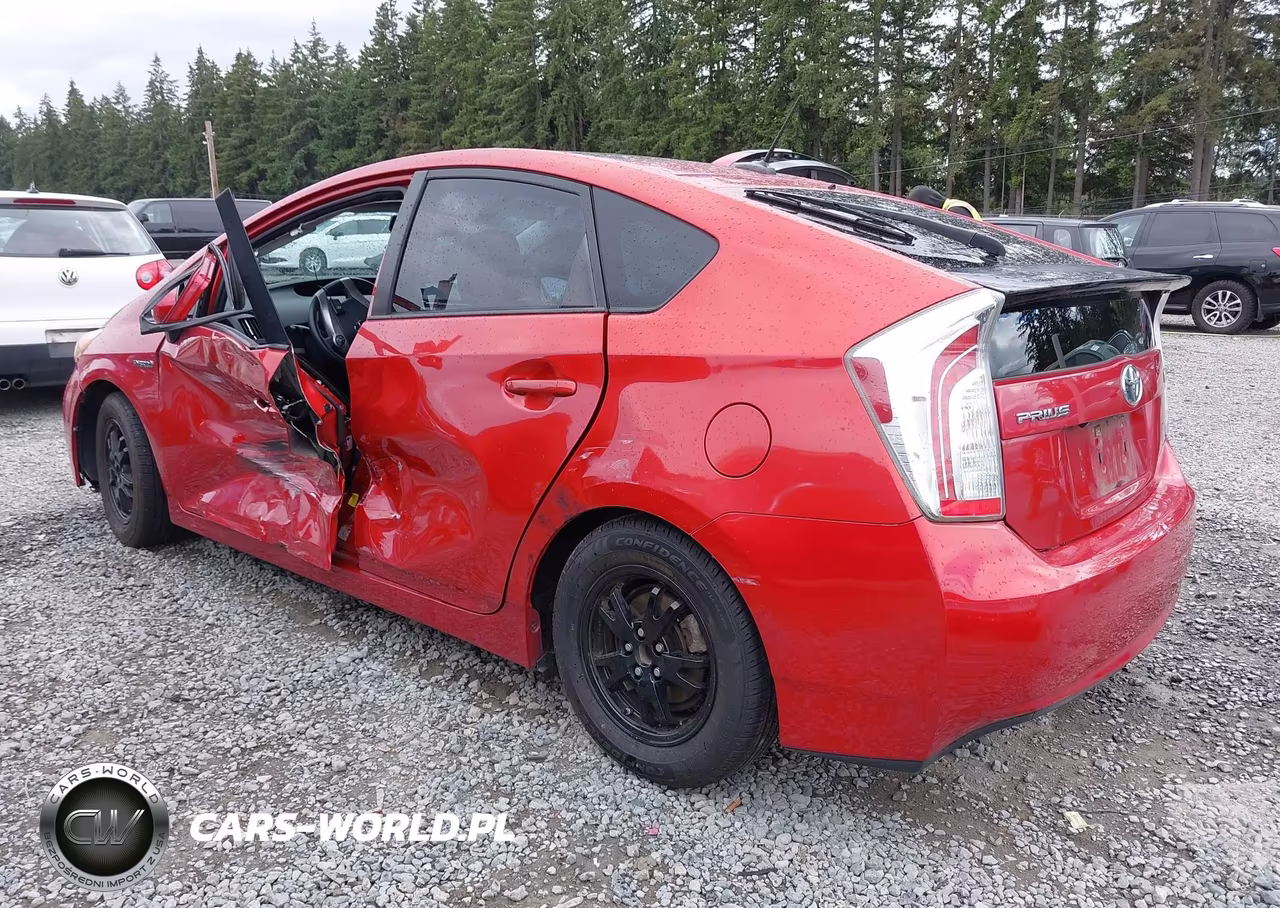 2014 Toyota Prius Four VIN:JTDKN3DU6E1816866 - 3