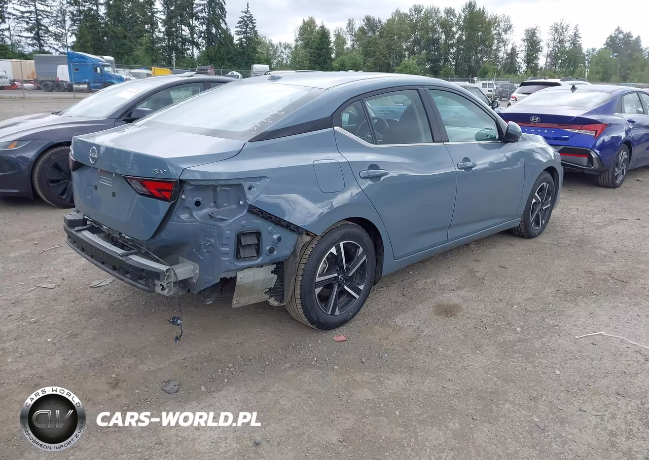 2024 Nissan Sentra Sv Xtronic Cvt VIN:3N1AB8CV5RY371357 - 4