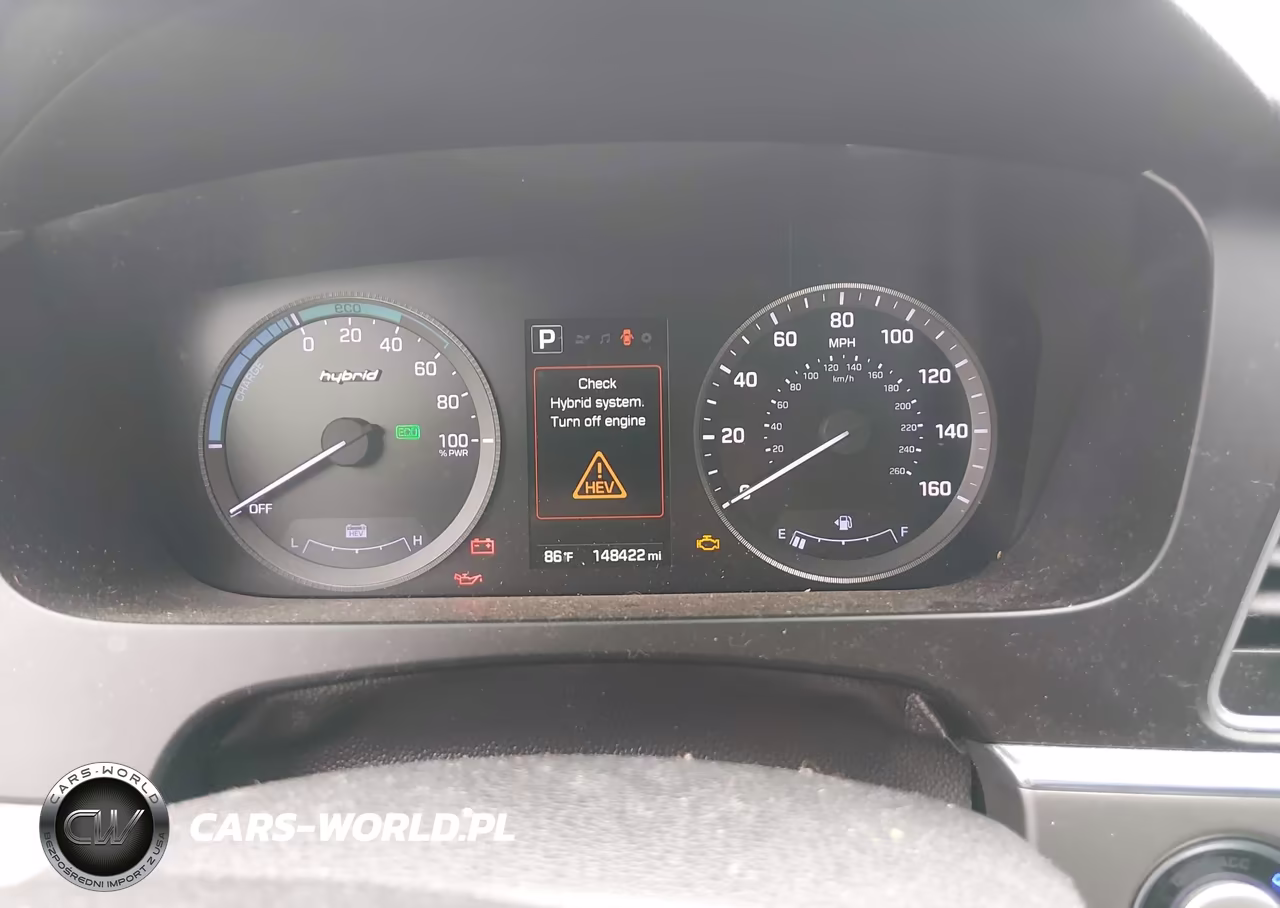 2017 Hyundai Sonata Hybrid Se VIN:KMHE24L31HA075658 - 7