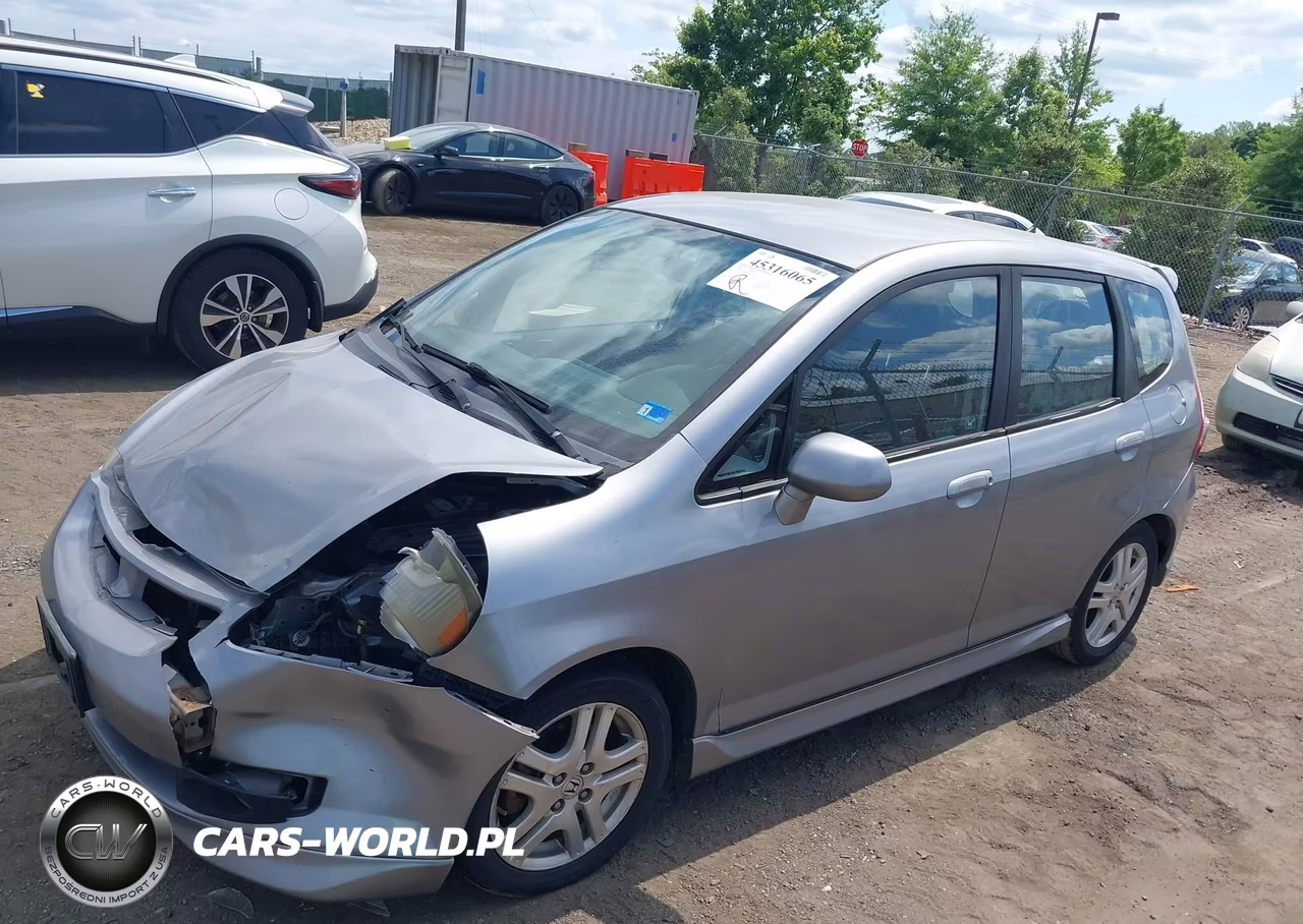 2008 Honda Fit Sport VIN:JHMGD38698S037804 - 14