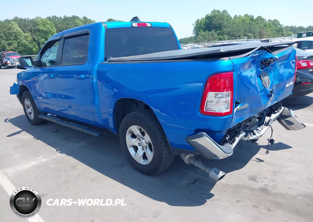 2021 Ram 1500 Big Horn 4X4 5'7 Box VIN:1C6SRFFTXMN520791 - 3