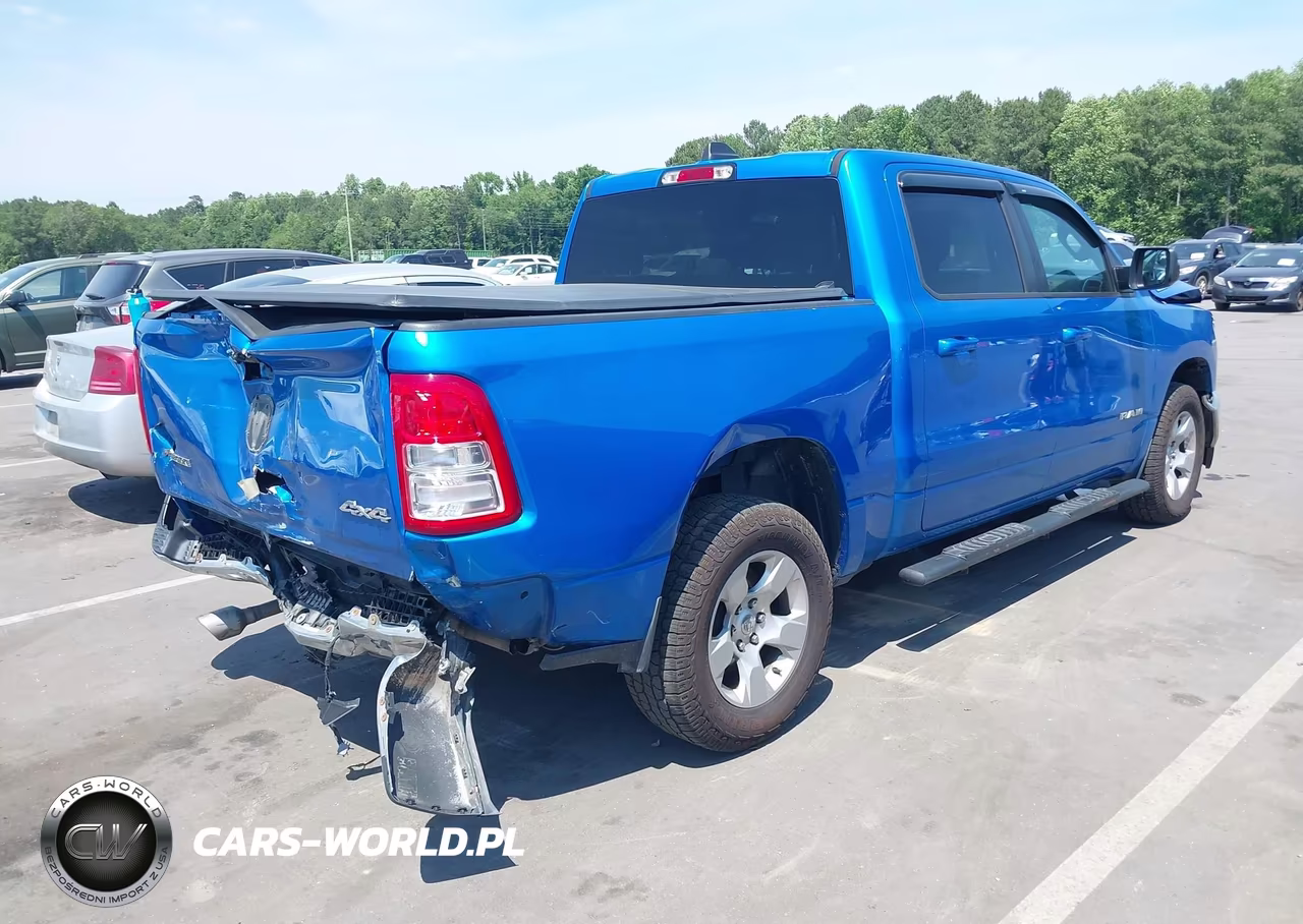 2021 Ram 1500 Big Horn 4X4 5'7 Box VIN:1C6SRFFTXMN520791 - 4