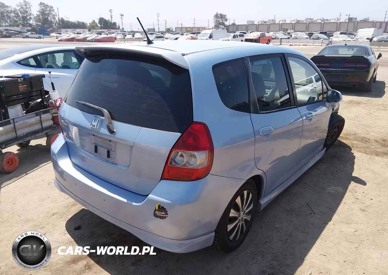 2008 HONDA FIT SPORT VIN:JHMGD38618S046514 - 4