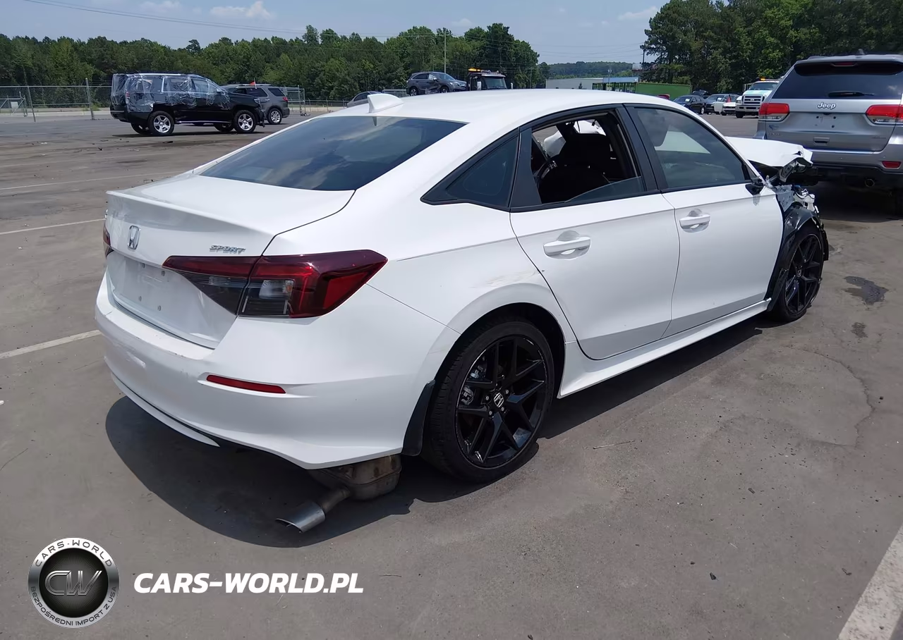 2025 Honda Civic Sport VIN:2HGFE2F58SH526273 - 4