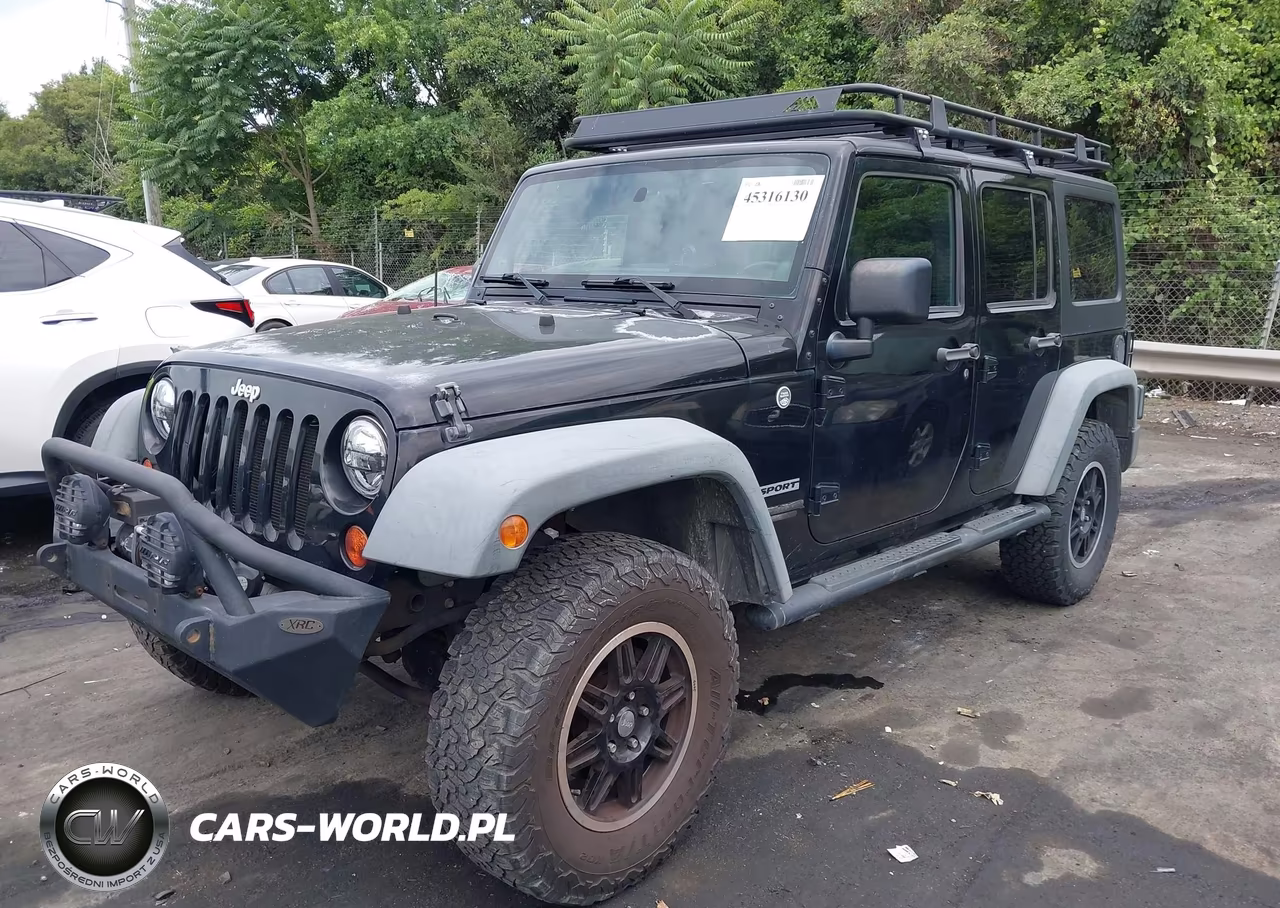 2011 Jeep Wrangler Unlimited Sport VIN:1J4BA3H17BL574871 - 2