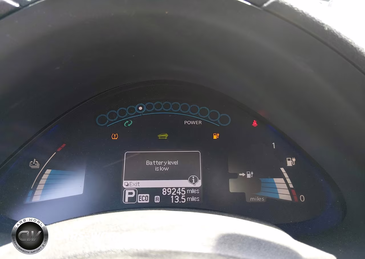 2013 Nissan Leaf Sl VIN:1N4AZ0CP8DC410980 - 7