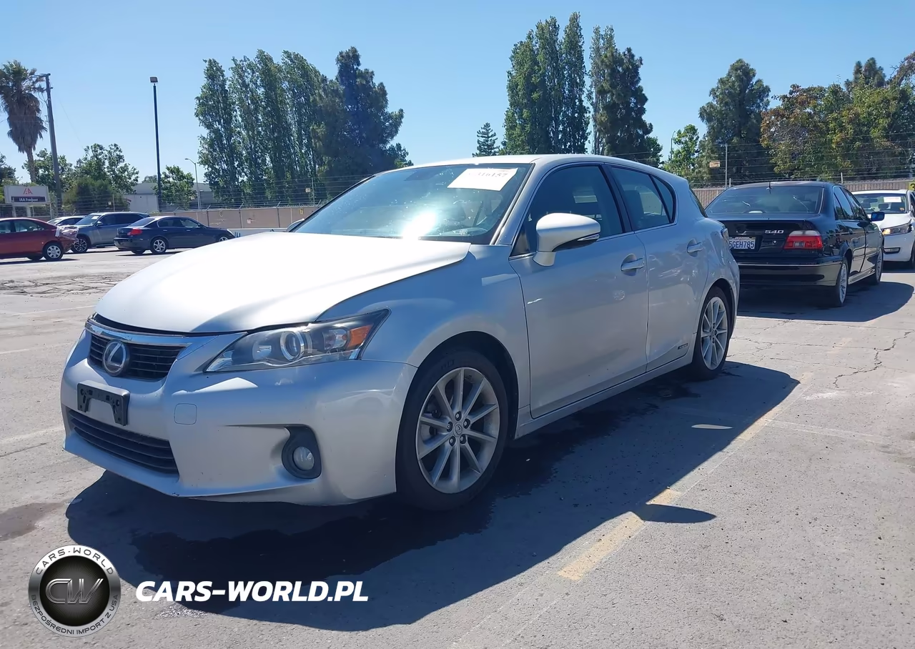 2012 Lexus Ct 200H Premium VIN:JTHKD5BH9C2120478 - 2