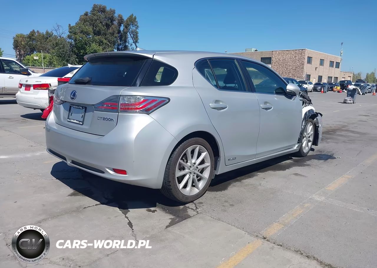 2012 Lexus Ct 200H Premium VIN:JTHKD5BH9C2120478 - 4