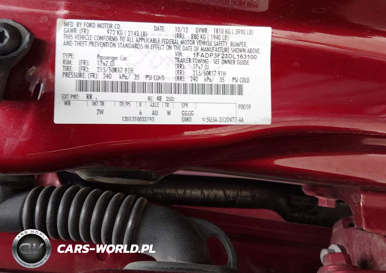 2013 Ford Focus Se VIN:1FADP3F23DL163100 - 9