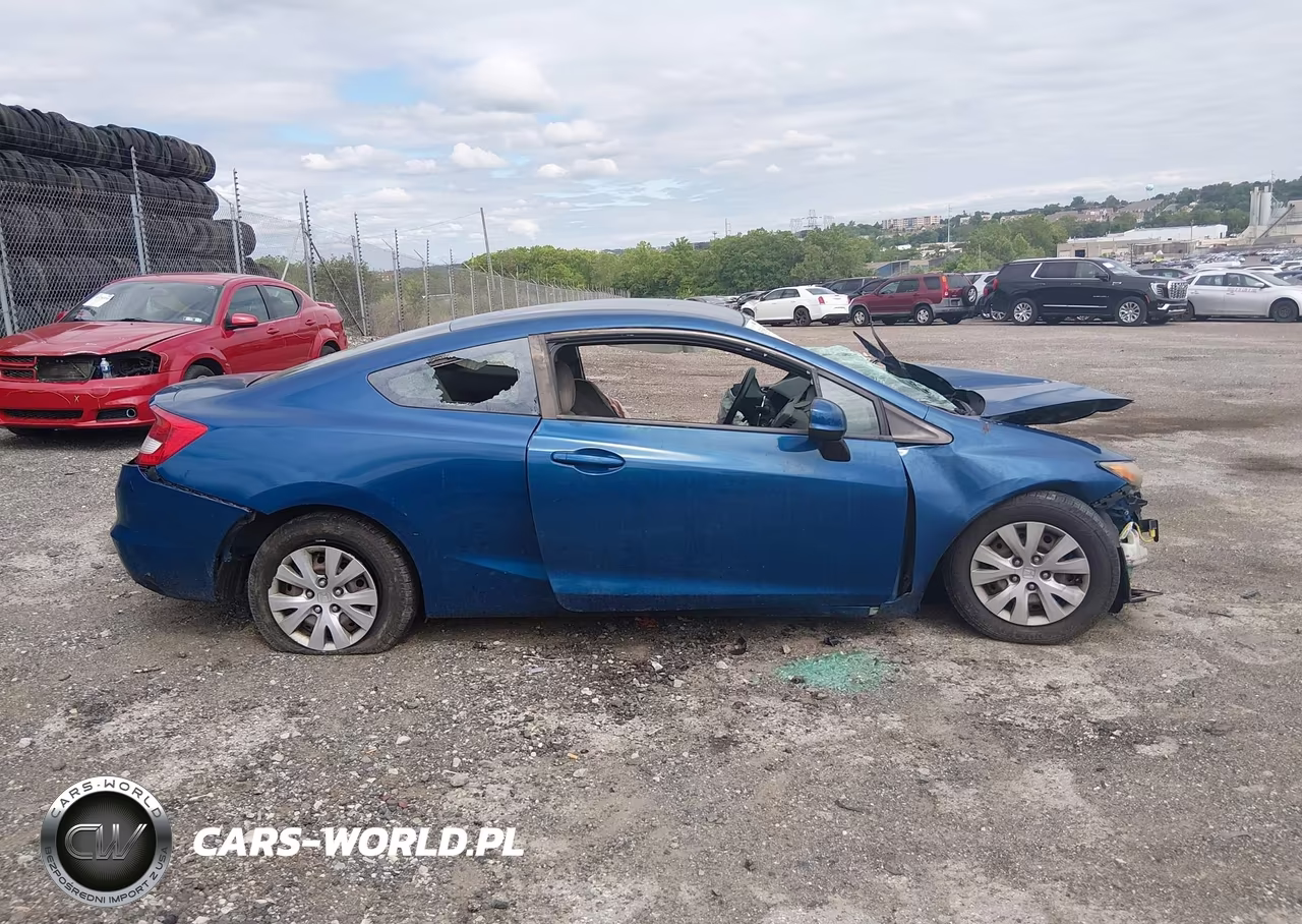 2012 Honda Civic Lx VIN:2HGFG3B57CH518379 - 14