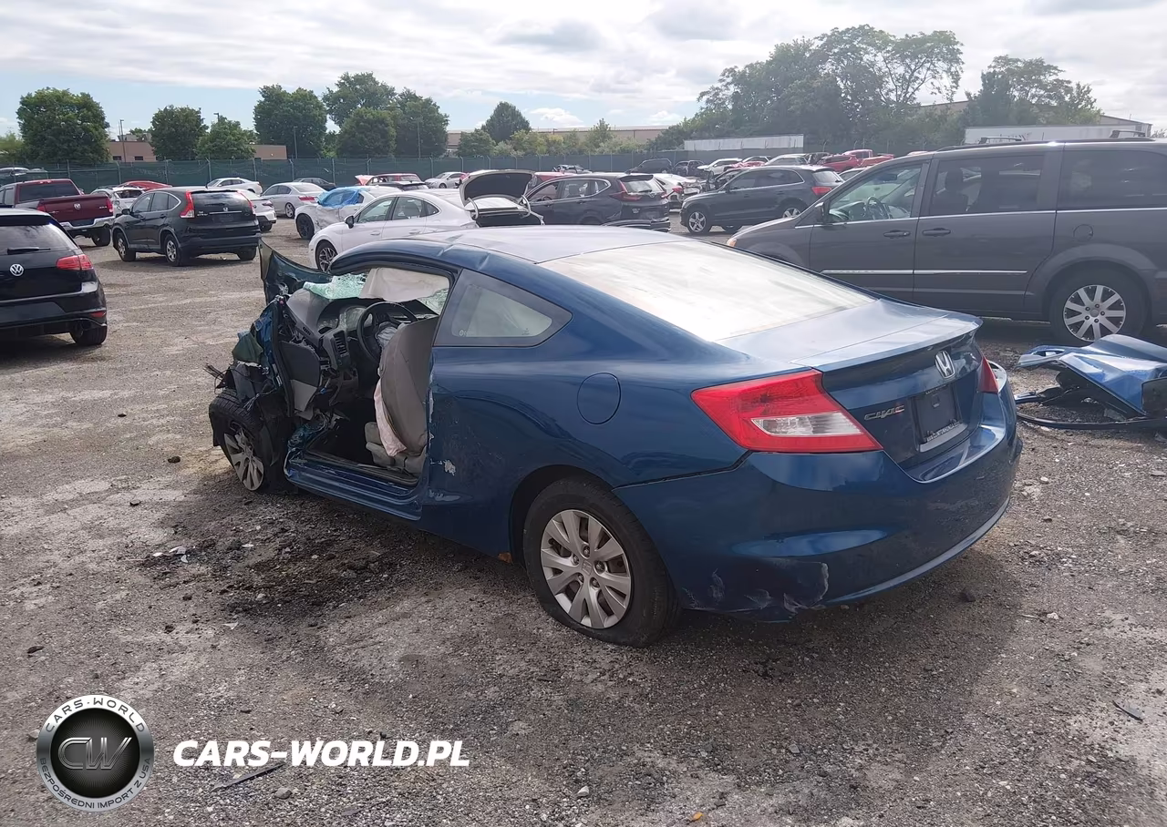 2012 Honda Civic Lx VIN:2HGFG3B57CH518379 - 3