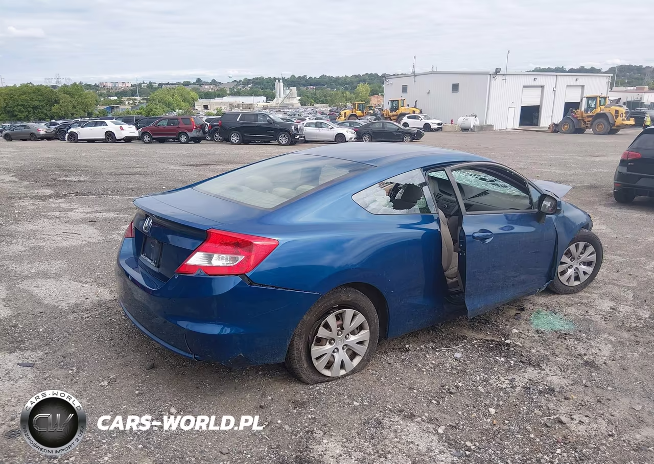 2012 Honda Civic Lx VIN:2HGFG3B57CH518379 - 4