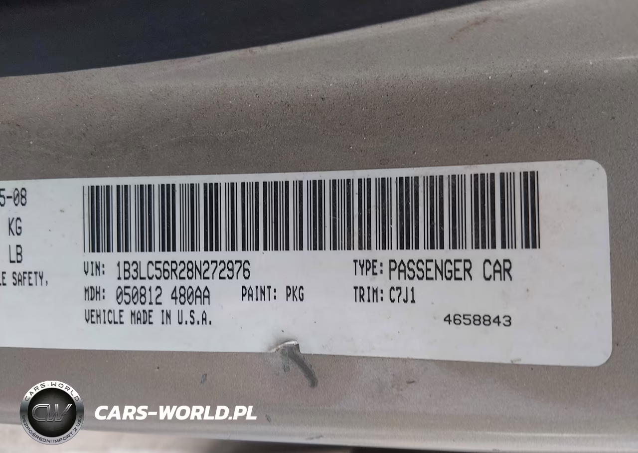 2008 Dodge Avenger Sxt VIN:1B3LC56R28N272976 - 9
