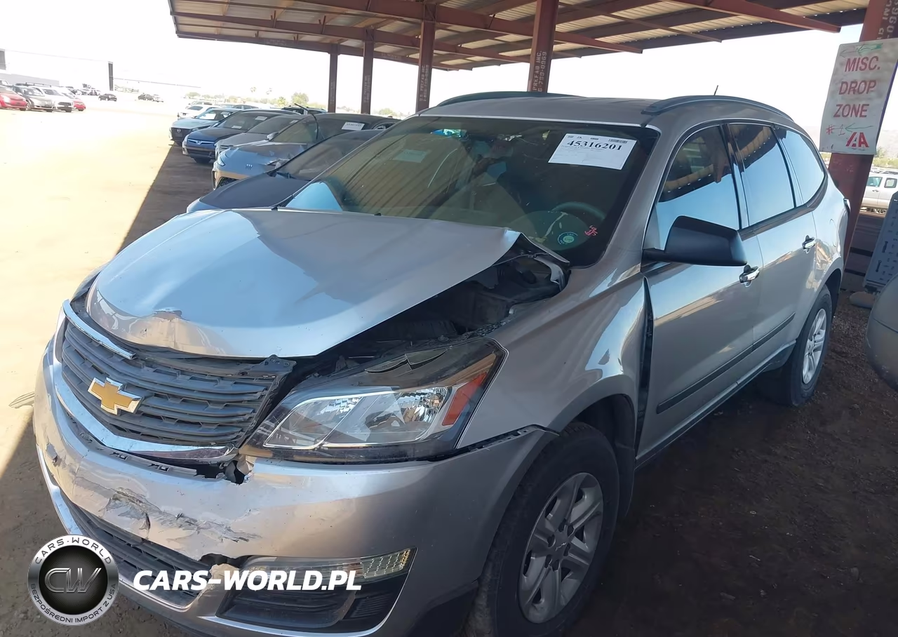 2015 Chevrolet Traverse Ls VIN:1GNKRFED4FJ308747 - 2
