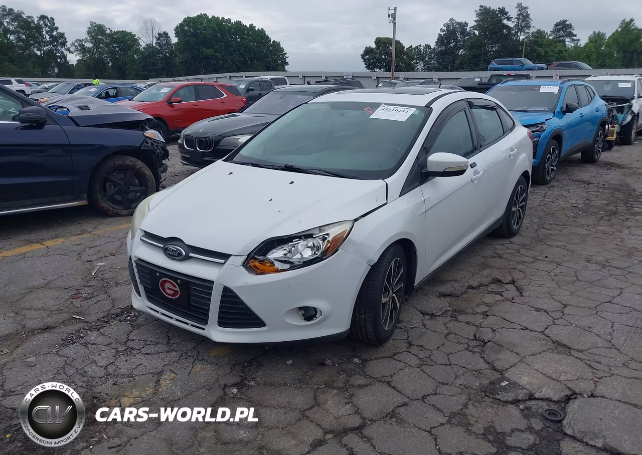 2014 Ford Focus Se VIN:1FADP3F22EL243845 - 2