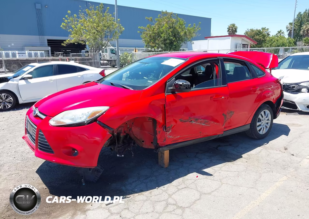 2012 Ford Focus Se VIN:1FAHP3F20CL382659 - 2