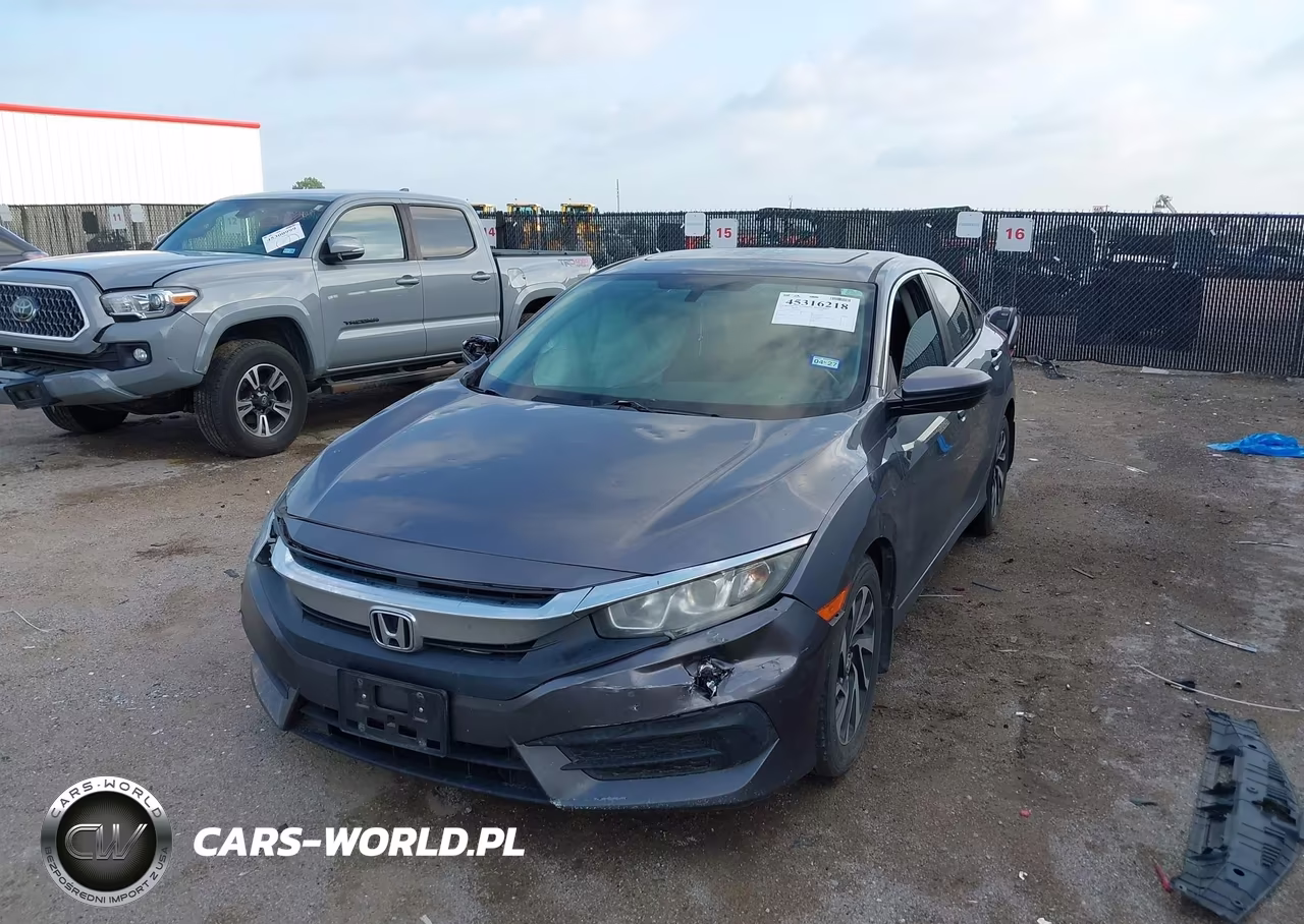 2017 Honda Civic Ex VIN:19XFC2F71HE054931 - 2