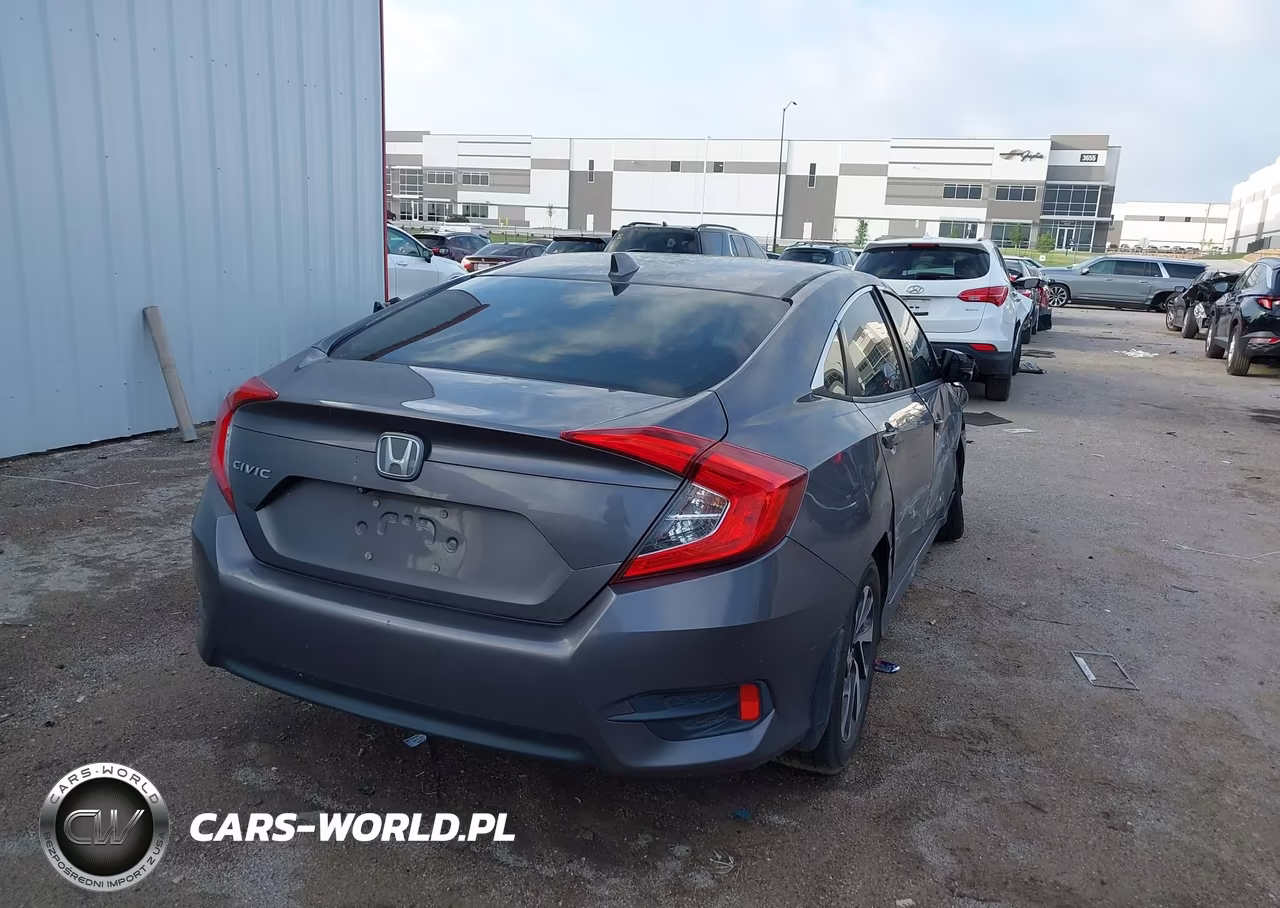 2017 Honda Civic Ex VIN:19XFC2F71HE054931 - 4