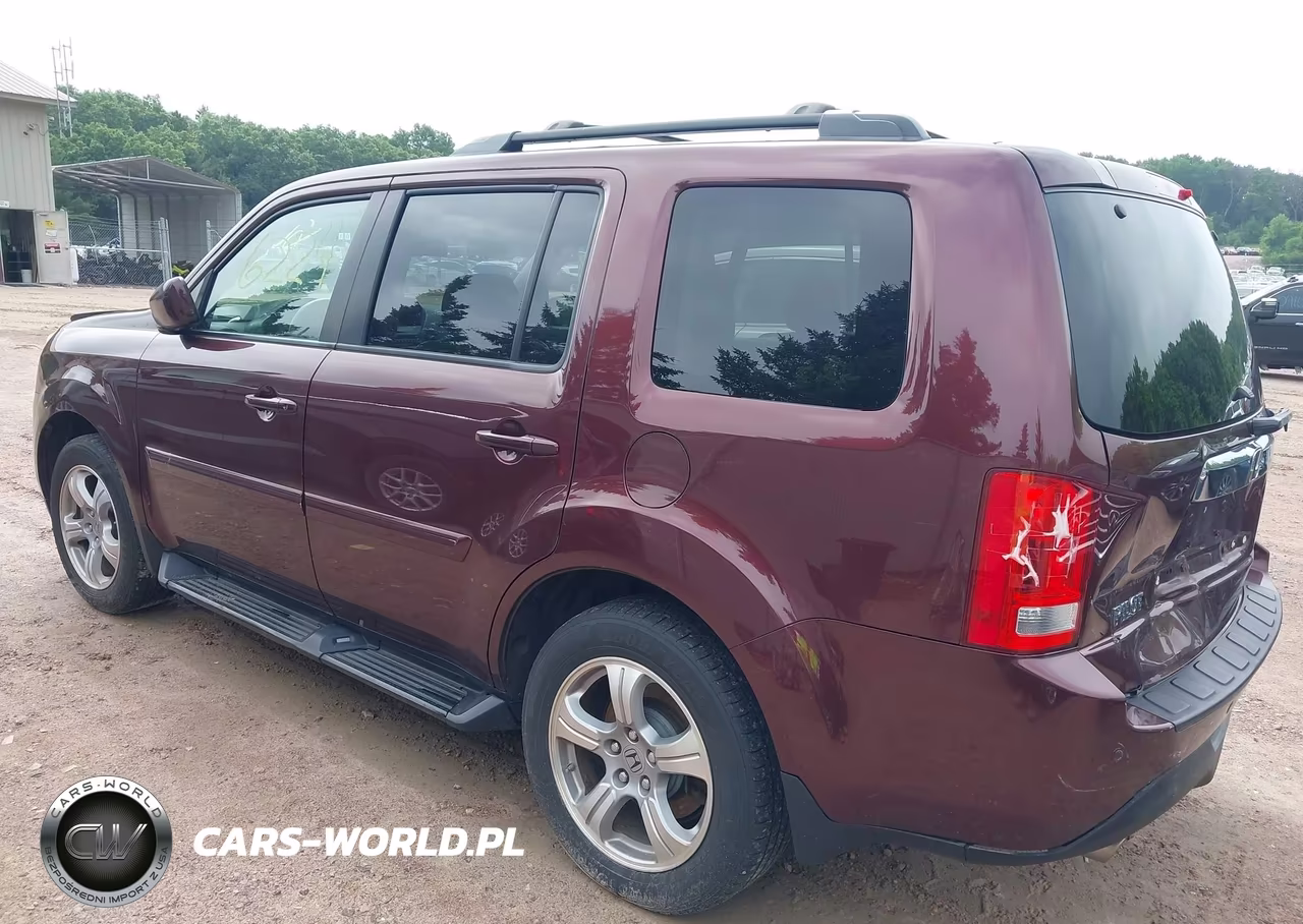 2013 Honda Pilot Ex-L VIN:5FNYF4H62DB033462 - 3