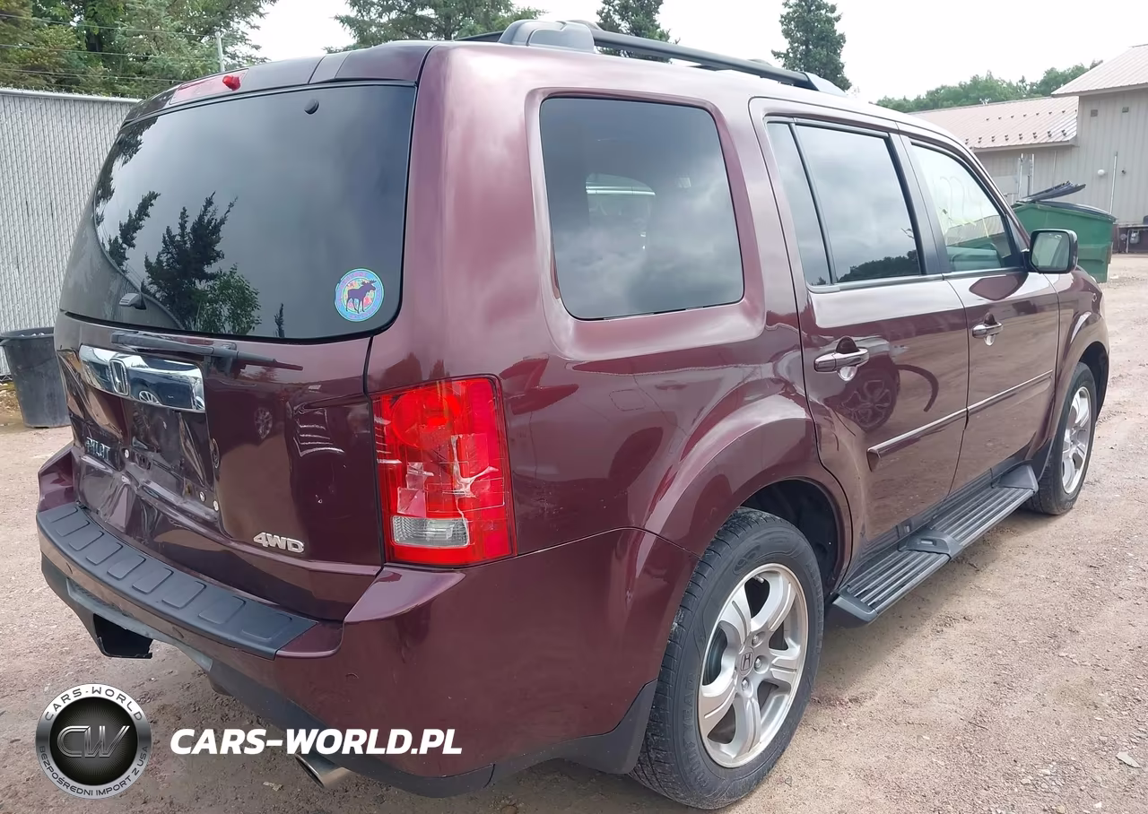 2013 Honda Pilot Ex-L VIN:5FNYF4H62DB033462 - 4