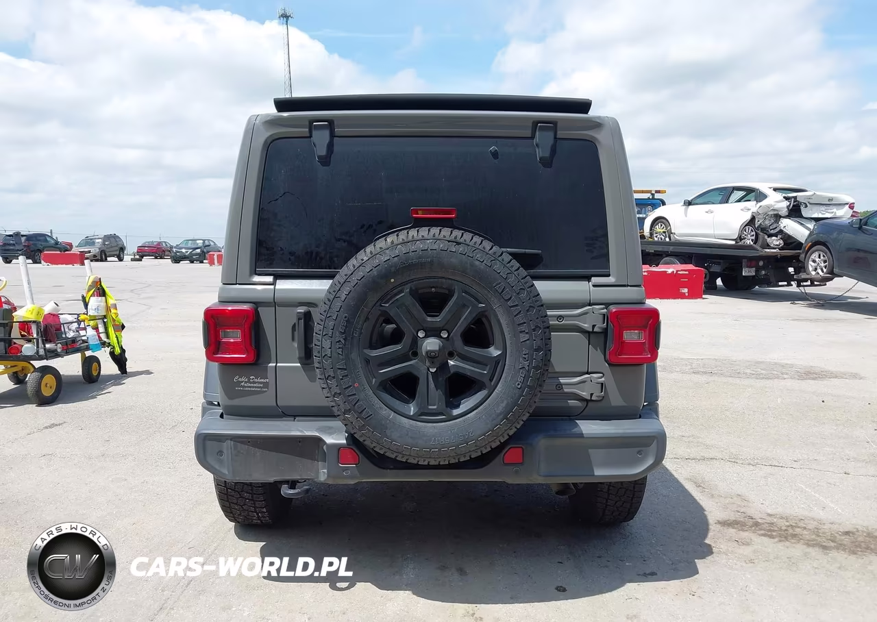 2020 Jeep Wrangler Unlimited Sport S 4X4 VIN:1C4HJXDG4LW293452 - 16