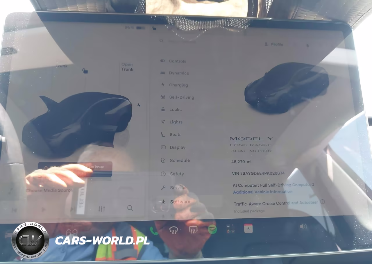 2023 Tesla Model Y Awd-Long Range Dual Motor All-Wheel Drive VIN:7SAYGDEE4PA028874 - 18