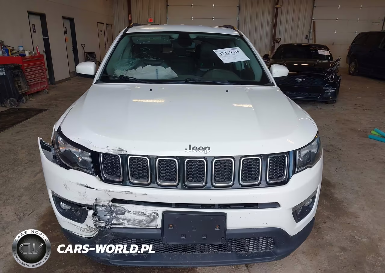 2019 Jeep Compass Latitude Fwd VIN:3C4NJCBB0KT651931 - 12