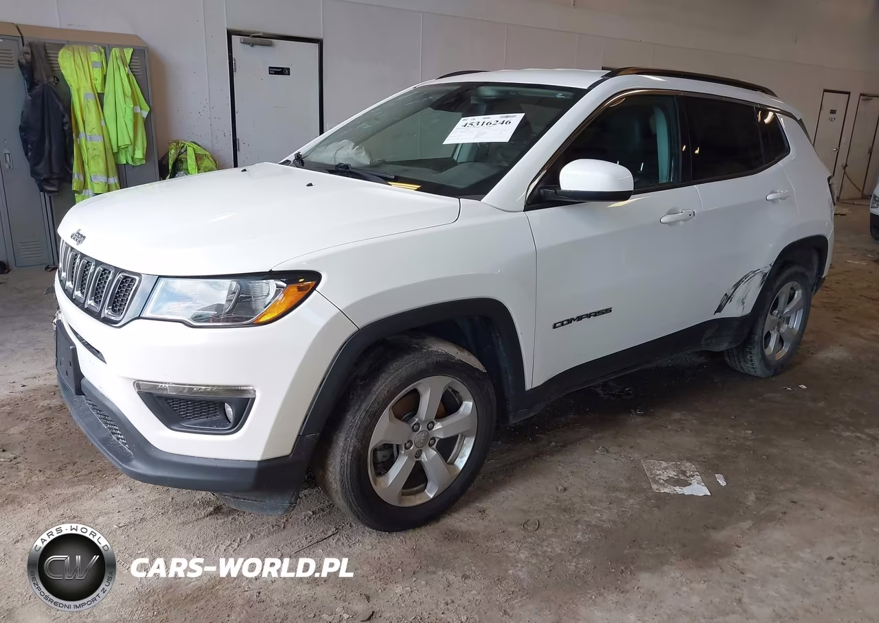 2019 Jeep Compass Latitude Fwd VIN:3C4NJCBB0KT651931 - 2