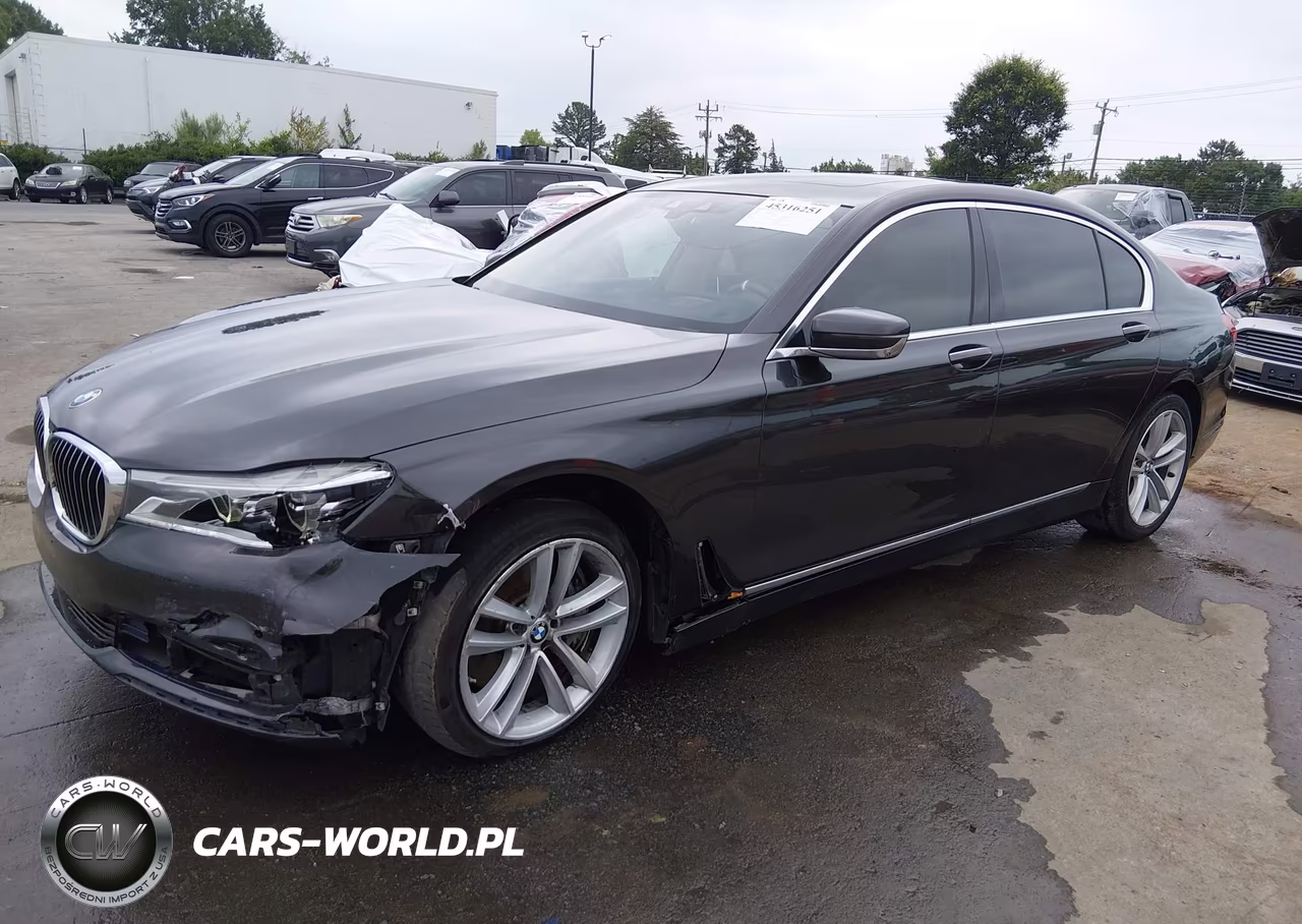 2016 BMW 750I xDrive VIN:WBA7F2C54GG417989 - 2