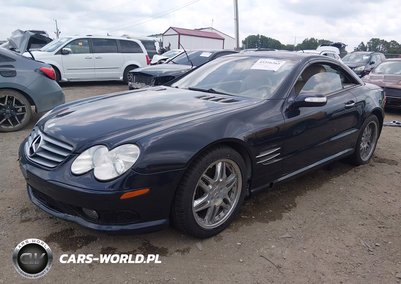 2003 Mercedes-Benz Sl 500 VIN:WDBSK75F73F022991 - 2