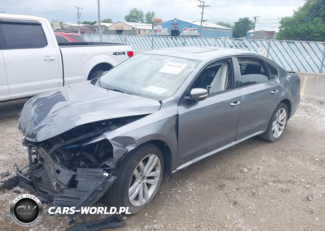 2019 Volkswagen Passat 2.0T Wolfsburg Edition VIN:1VWLA7A34KC003736 - 2