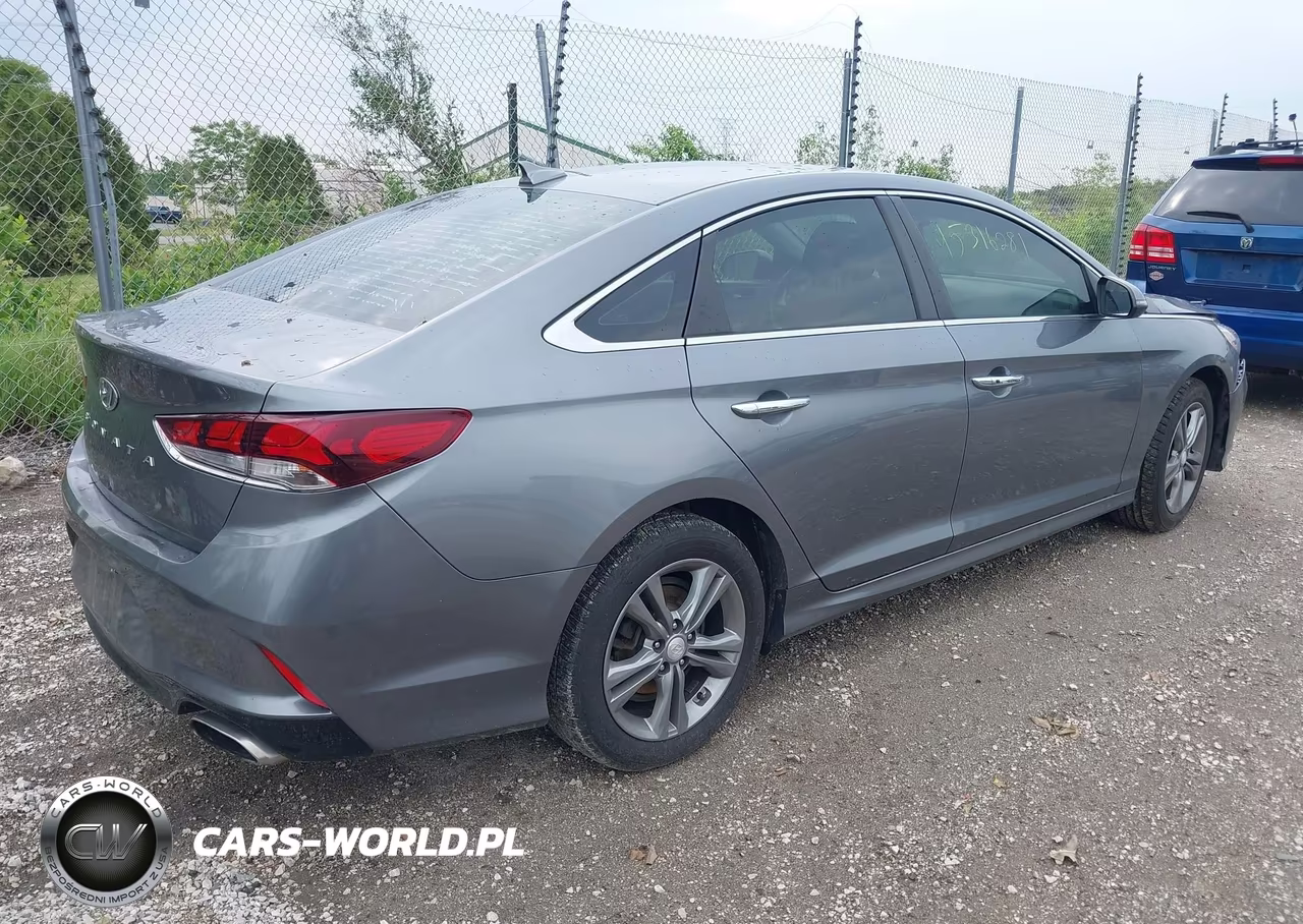 2019 Hyundai Sonata Sel VIN:5NPE34AF4KH764852 - 4