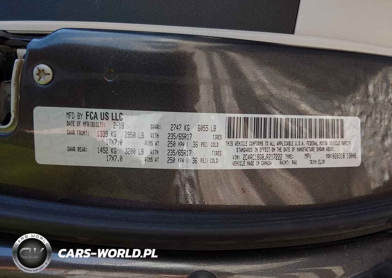 2018 Chrysler Pacifica Touring L VIN:2C4RC1BG8JR217222 - 9
