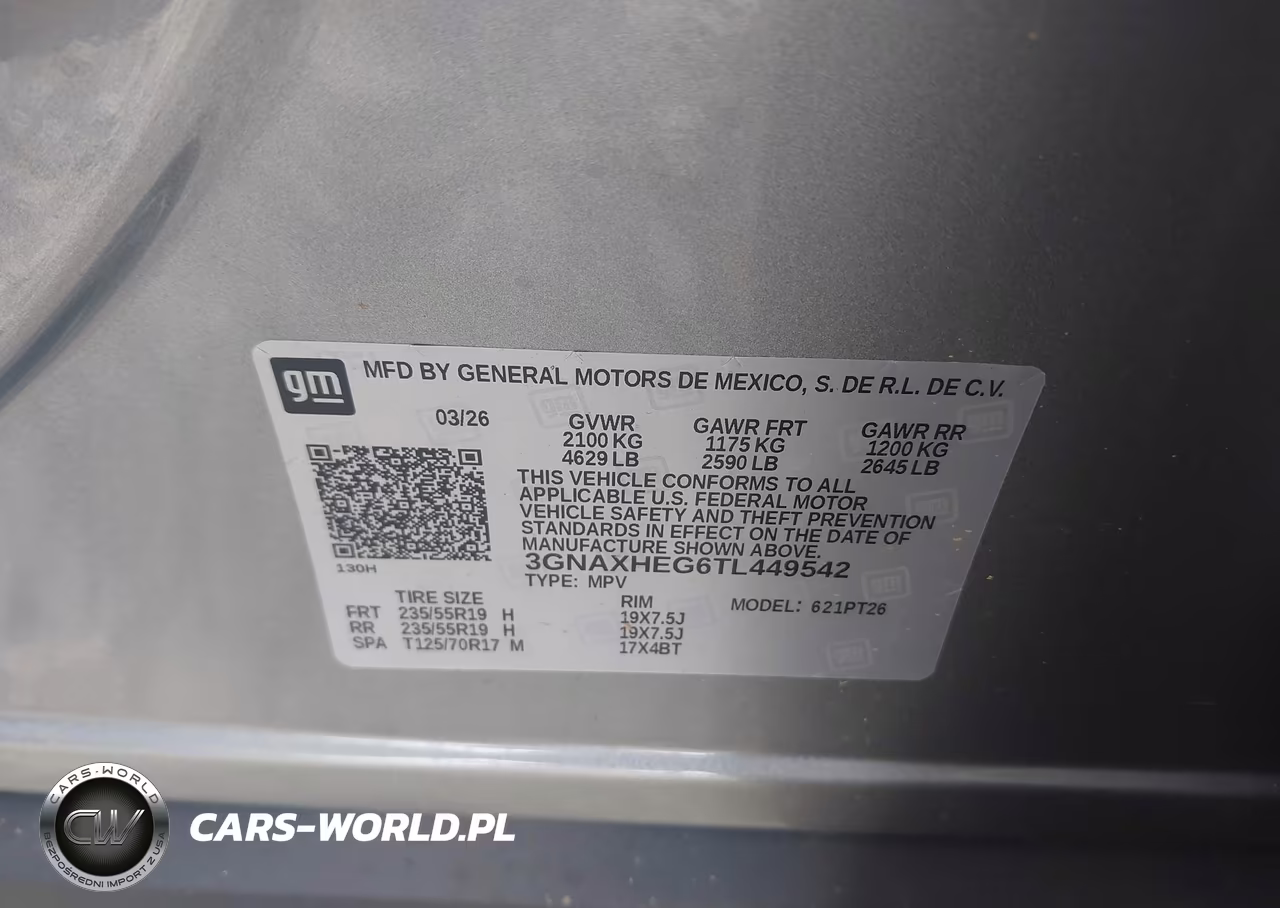 2026 Chevrolet Equinox Fwd Lt VIN:3GNAXHEG6TL449542 - 9