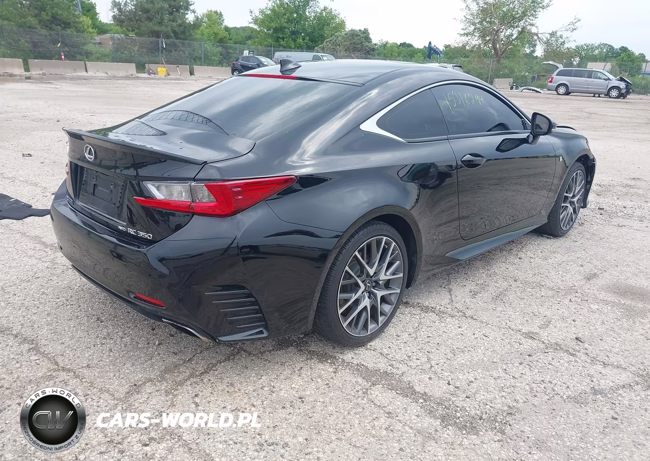 2015 Lexus Rc 350 VIN:JTHSE5BC9F5003052 - 4