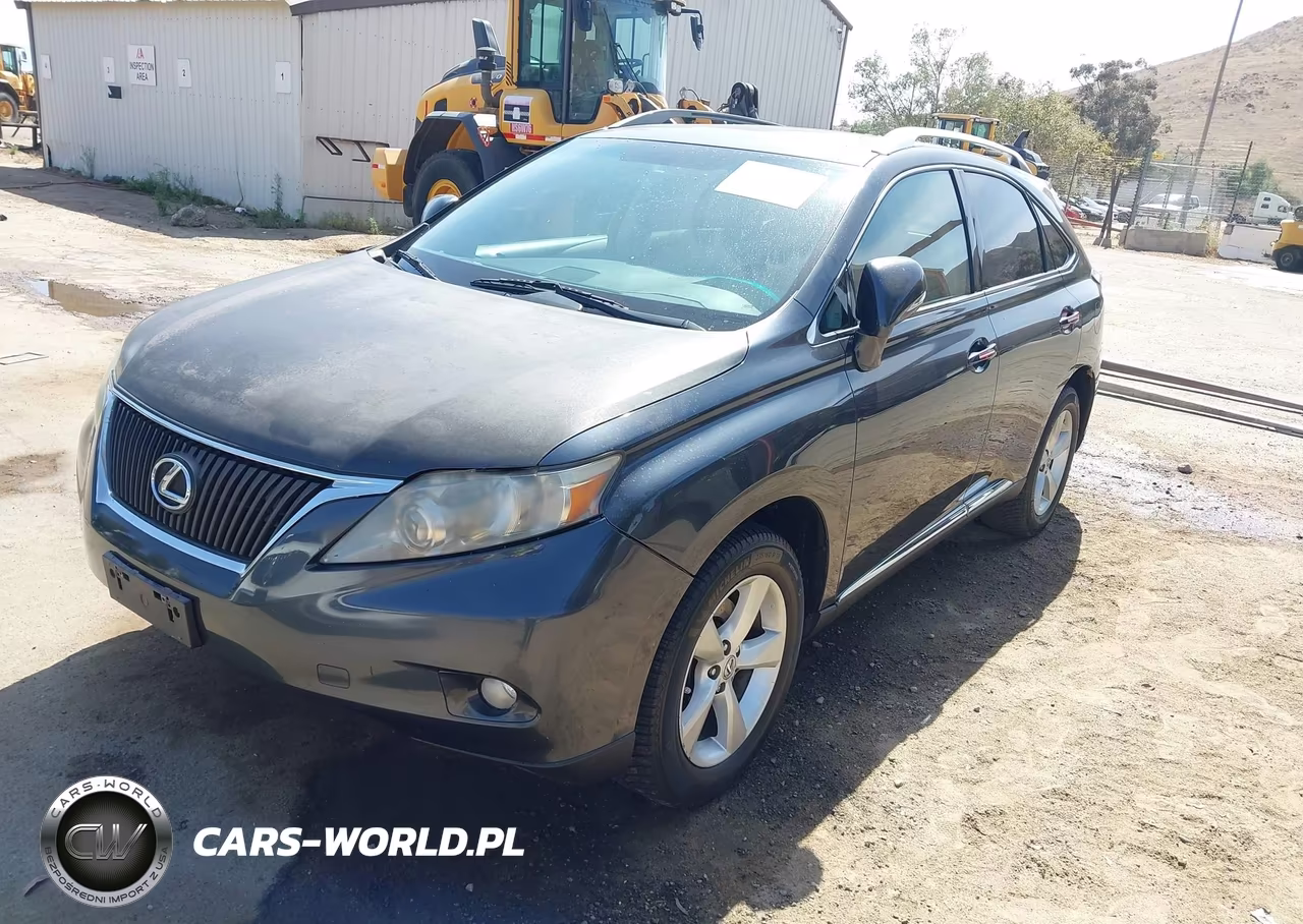 2010 Lexus Rx 350 VIN:2T2BK1BA0AC021691 - 2