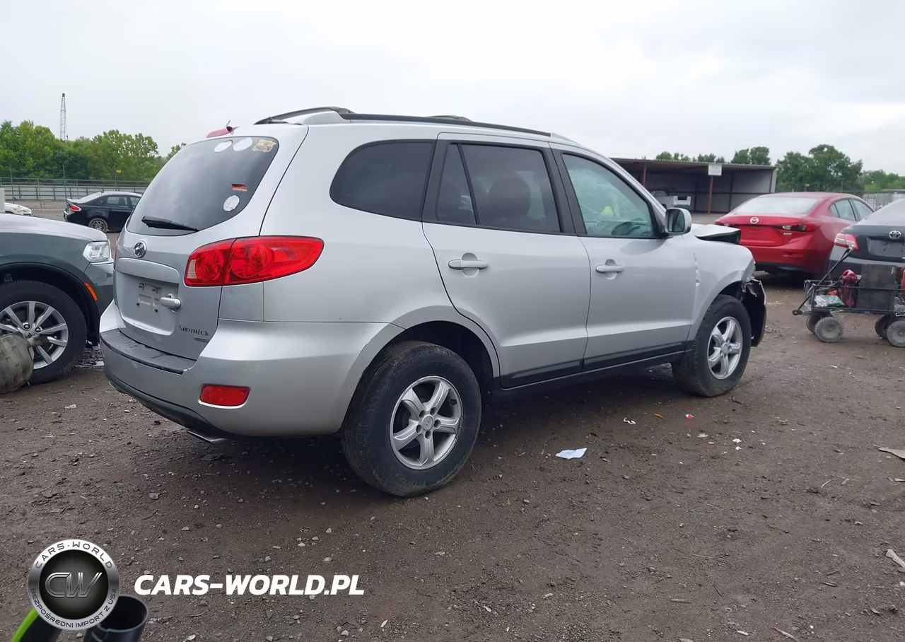 2007 Hyundai Santa Fe Gls VIN:5NMSG73D07H050452 - 4