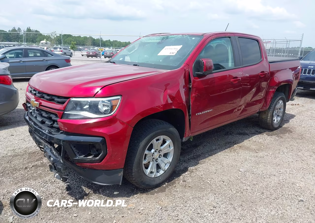 2021 Chevrolet Colorado 2Wd Short Box Lt VIN:1GCGSCEN8M1128548 - 2