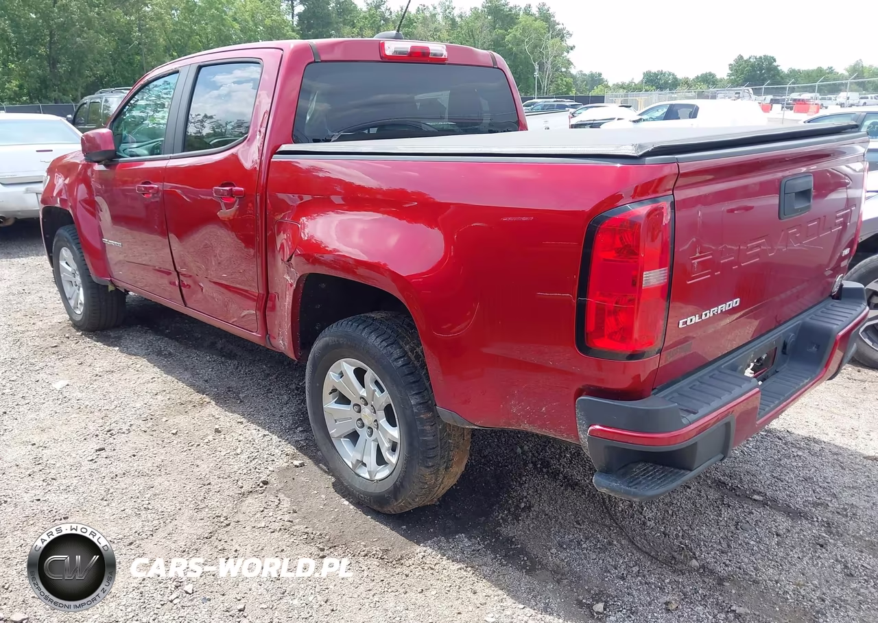 2021 Chevrolet Colorado 2Wd Short Box Lt VIN:1GCGSCEN8M1128548 - 3