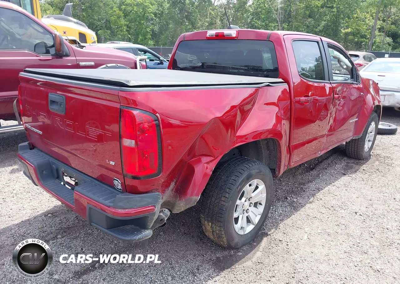 2021 Chevrolet Colorado 2Wd Short Box Lt VIN:1GCGSCEN8M1128548 - 4