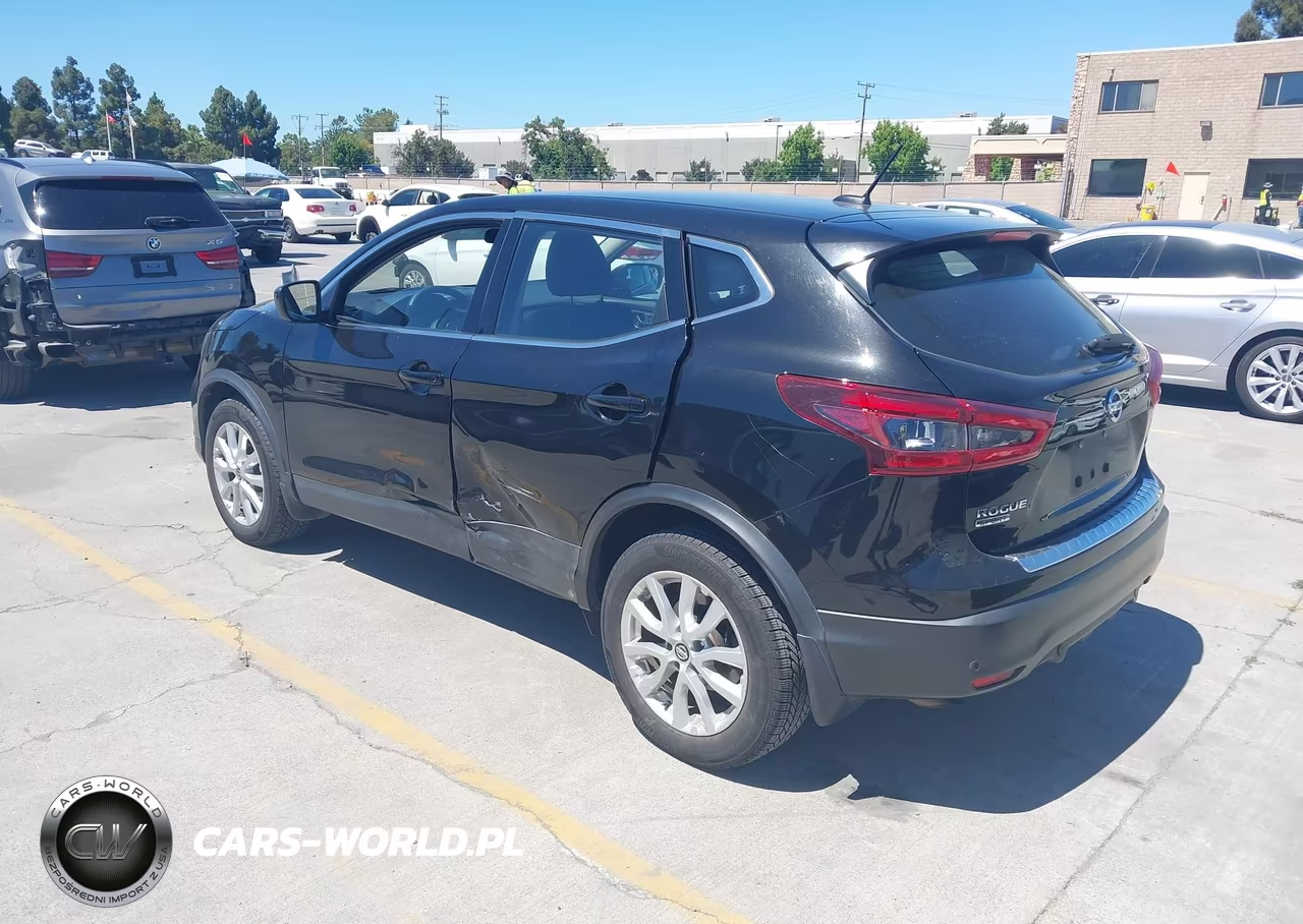 2021 Nissan Rogue Sport S Awd Xtronic Cvt VIN:JN1BJ1AW3MW422638 - 3