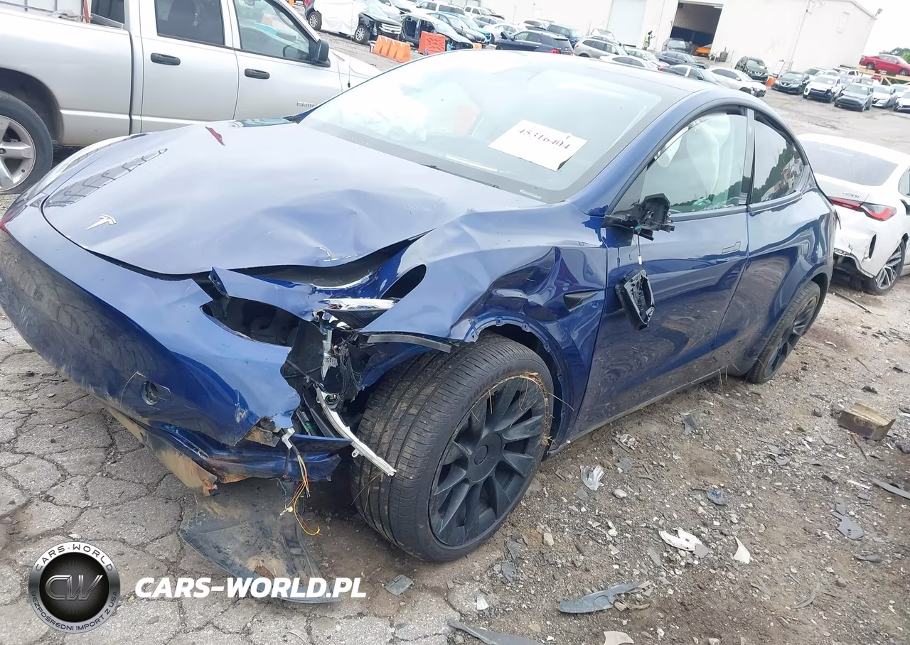 2021 Tesla Model Y Long Range Dual Motor All-Wheel Drive VIN:5YJYGDEE1MF209300 - 2